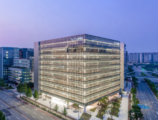 한국타이어 본사 테크노플렉스 외관. 한국타이어앤테크놀로지 제공